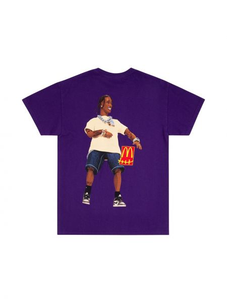 Camiseta Travis Scott violeta