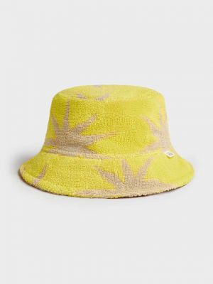 Bombažni klobuk Wouf rumena