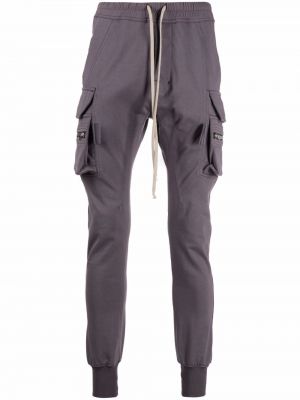 Pantalones cargo con bolsillos Rick Owens violeta