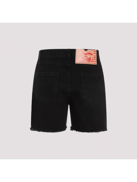 Pantalones cortos vaqueros Egonlab negro