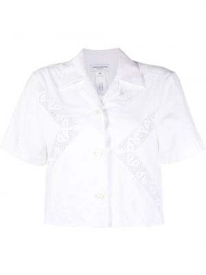 Риза Marine Serre бяло