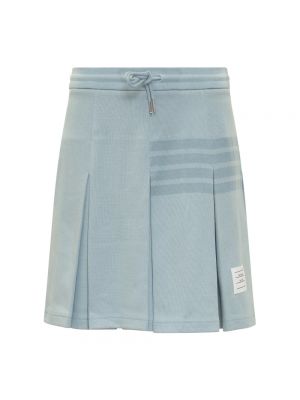 Niebieska mini spódniczka Thom Browne