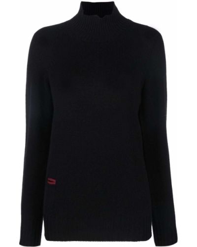 Jersey de punto de tela jersey Agnona negro