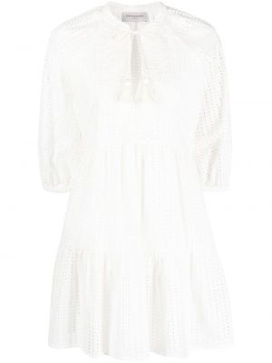 Bílé mini šaty Ermanno Firenze