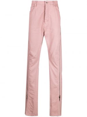 Relaxed fit jeans Rick Owens rosa