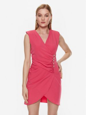 Koktel haljina Vicolo ružičasta