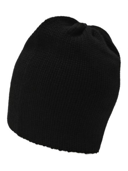 Шерстяная шапка Moncler черная
