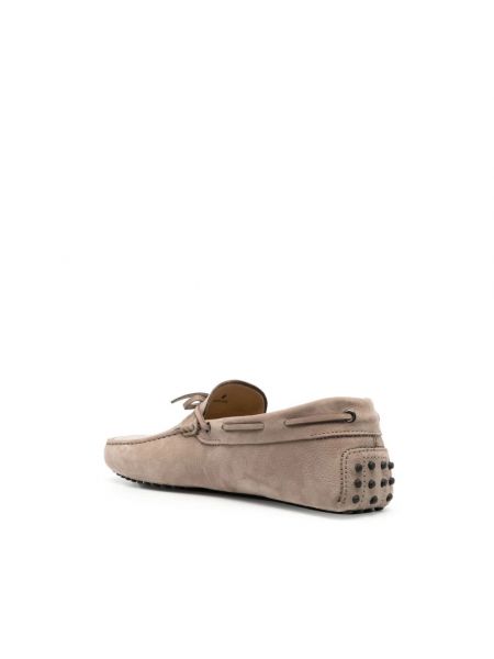 Loafers Tod's beżowe