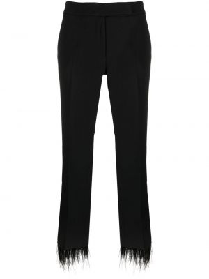 Pantaloni cu pene Michael Kors negru