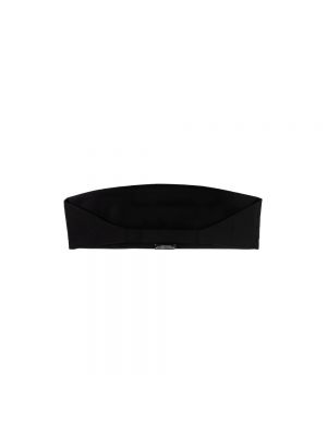 Cinturón de seda Dolce & Gabbana negro