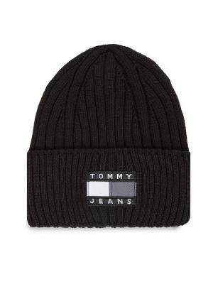 Čepice Tommy Jeans černý