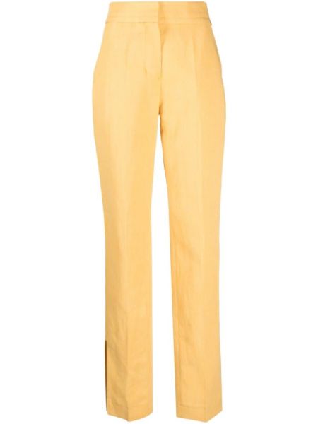 Pantaloni Jacquemus giallo