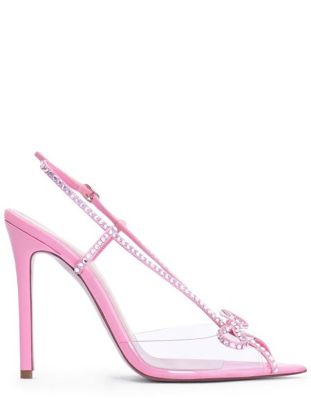 Leder sandale Andrea Wazen pink