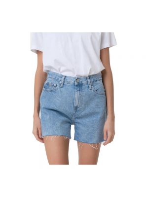 Shorts en jean Calvin Klein bleu