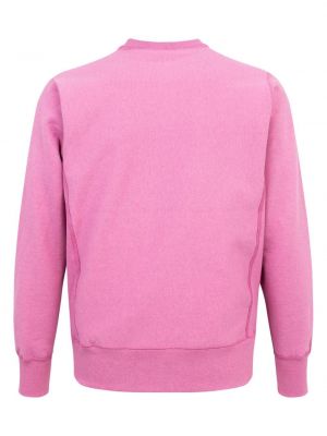 Bluza z okrągłym dekoltem Supreme różowa
