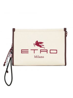 Τσάντα ταξιδιού Etro μπεζ