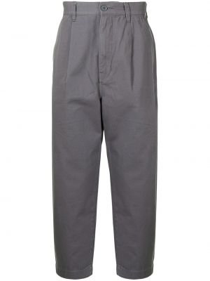 Pantalones ajustados de cintura alta Izzue gris