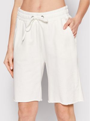 Sportske kratke hlače bootcut Pinko bijela