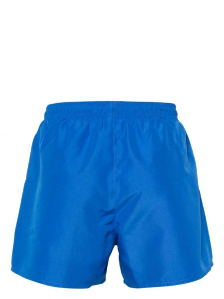 Tikitud lühikesed püksid Emporio Armani sinine