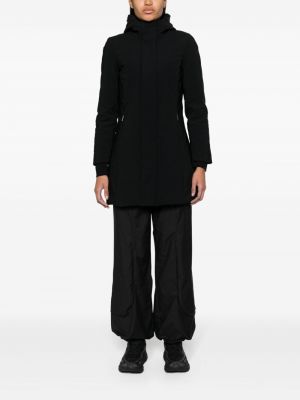 Płaszcz z kapturem Roberto Ricci Designs czarny