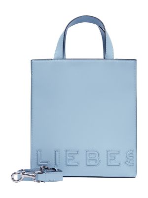 Nákupná taška Liebeskind Berlin modrá