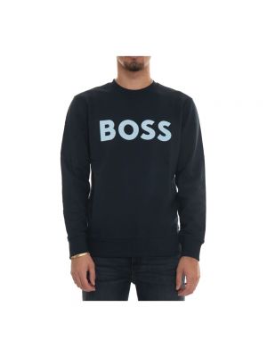 Niebieska bluza dresowa Boss