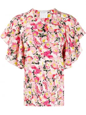 Bluză cu model floral cu imagine Stella Mccartney