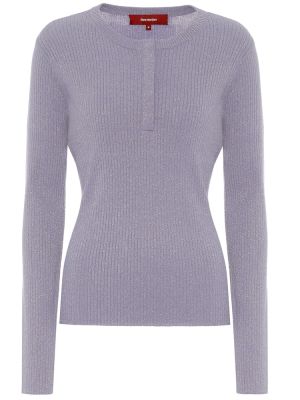Sweter wełniany Sies Marjan - Fioletowy