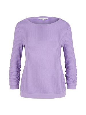 Megztinis Tom Tailor Denim violetinė