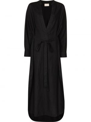 V-hals dress Des Sen svart