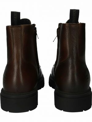 Ботинки на шнуровке Blackstone коричневые