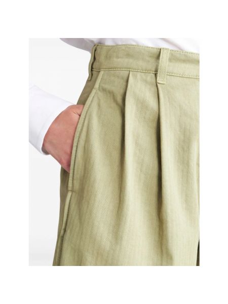 Pantalones cortos con estampado de espiga Etro verde