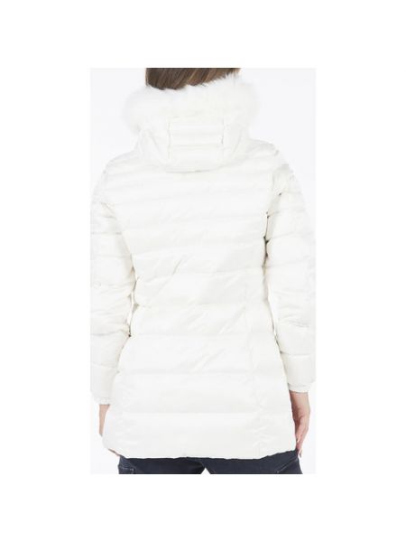 Abrigo de cuero Refrigiwear blanco