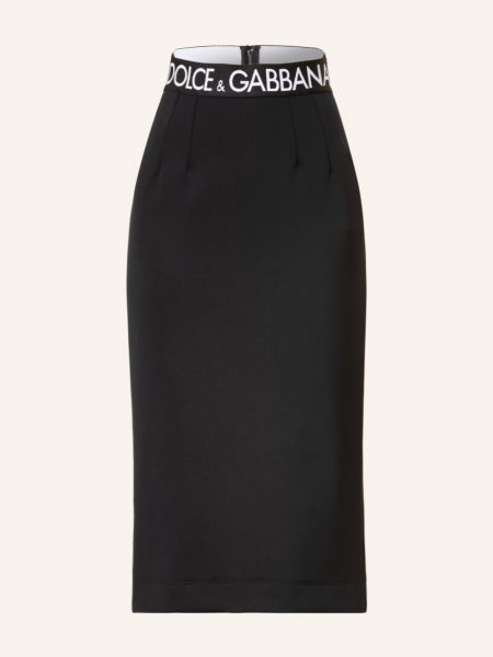 Spódnica ołówkowa Dolce And Gabbana czarna