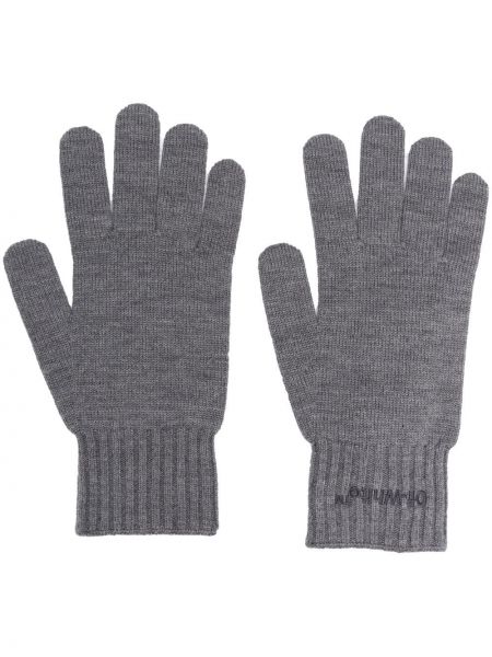 Haftowane rękawiczki Off-white