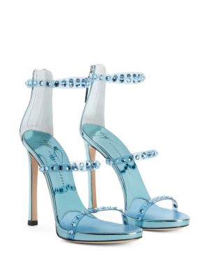 Sandales à imprimé Giuseppe Zanotti bleu