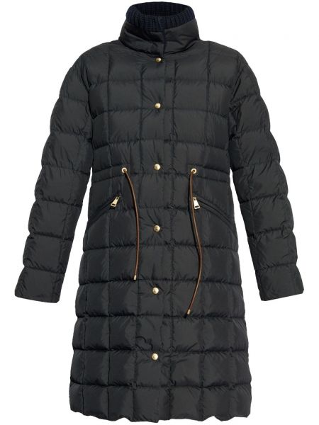 Uzun ceket Moncler mavi