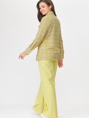 Рубашка Abbi Clothes желтая