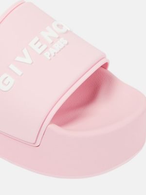 Slides con platform Givenchy rosa