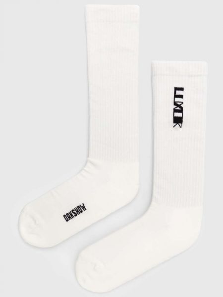 Κάλτσες Rick Owens λευκό