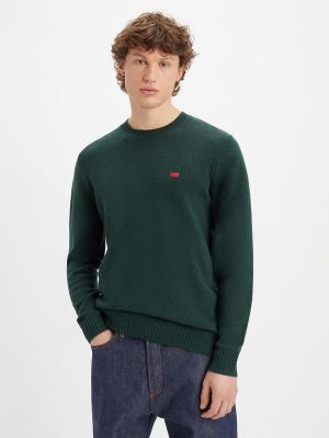 Jersey de lana de tela jersey Levi's verde
