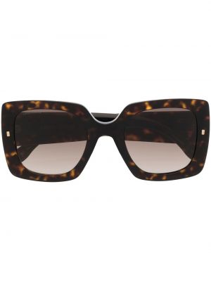 Okulary przeciwsłoneczne Dsquared2 Eyewear brązowe