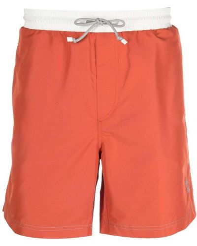 Jeansshorts Brunello Cucinelli orange