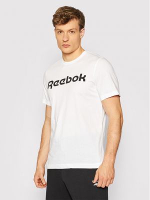 Тениска slim Reebok бяло