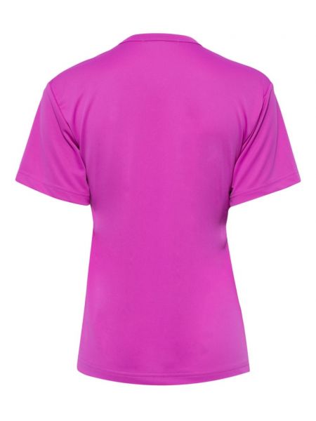 T-shirt avec applique Comme Des Garçons violet