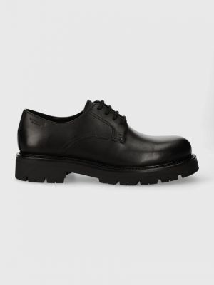 Černé kožené polobotky Vagabond Shoemakers