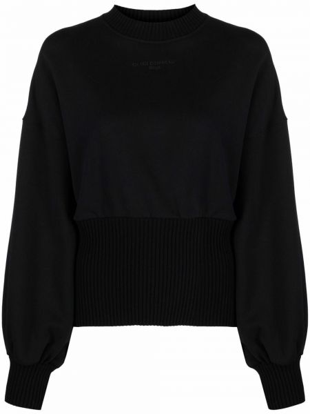 Sweatshirt aus baumwoll Msgm schwarz