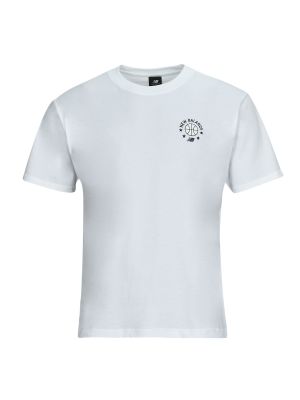 Tričko s krátkými rukávy New Balance bílé