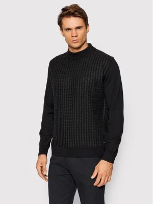 Пуловер Pierre Cardin черно