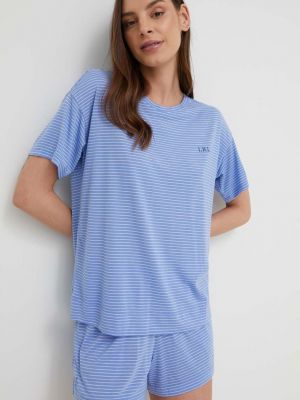 Lauren Ralph Lauren pizsama női - Kék
